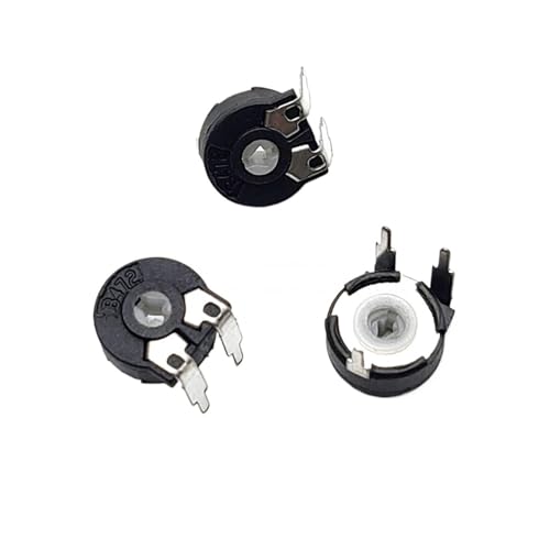 10PCS Potentiometer PT10 B1K 2K2 4K7 5K 10K 20K 22K 50K 100K 200K 470K 500K 1M Einstellbarer Widerstand(1K Ohm) von DAWSAXZKL