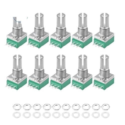 10PCS RK097 RK097N Potentiometer B1K 5K 10K 20K 50K 100K 500K 15mm 3Pin audio Welle Verstärker Abdichtung kit(20K Ohm) von DAWSAXZKL