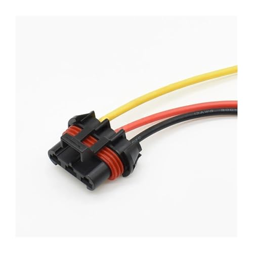 12124686 12124685 Automotive Sensor Stecker Elektrische Shell Stecker 3-Pin Geeignet for Öldruck Sensor(Style2-A) von DAWSAXZKL