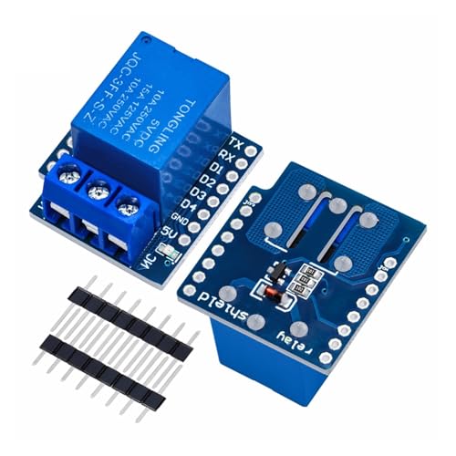 1Set Ein Kanal for Wemos D1 Mini Relais Schild Modul for ESP8266 Entwicklung Bord 1 kanal von DAWSAXZKL