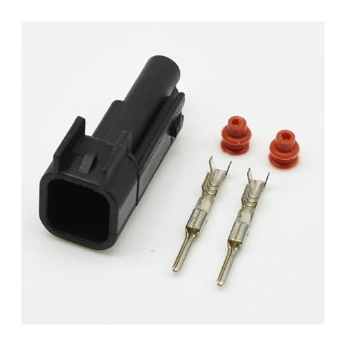 2 Pin Auto ABS Sensor Stecker EV1 Zu EV6 Klimaanlage Anschlussstecker DJ7023C-1.5-11/21(Green1) von DAWSAXZKL