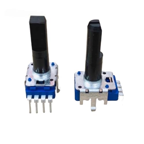 2 STÜCKE RK11 Typ Vertikale 4-Pin B5K B10K B50K A10K Elektronische Tastatur Drehpotentiometer RK11K1130A0M D Schaftlänge 23mm(B10K With Midpoint) von DAWSAXZKL