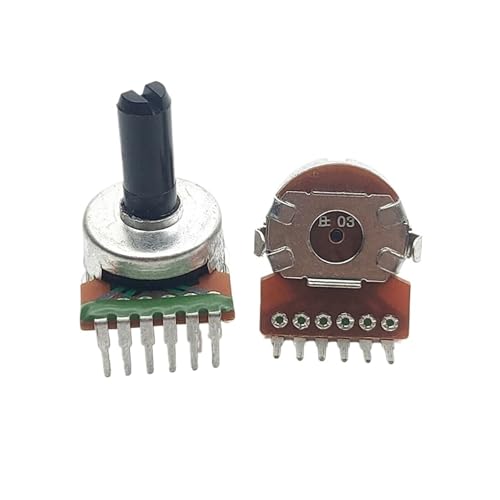 3 STÜCKE 161 Typ Duplex B20K Vertikale 6Pin B203 Halbwellenlänge 15 MM Audiovolumen Leistungsverstärker Potentiometer(10K Ohm) von DAWSAXZKL
