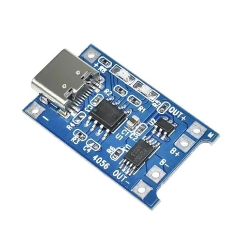 5/10/50 stücke 5V 1A 18650 TP4056 Lithium-Lade Board Ladung Modul Typ-C Micro USB Mit Schützen Dual Funktionen(TP4056 Module TYPE-C,10PCS) von DAWSAXZKL