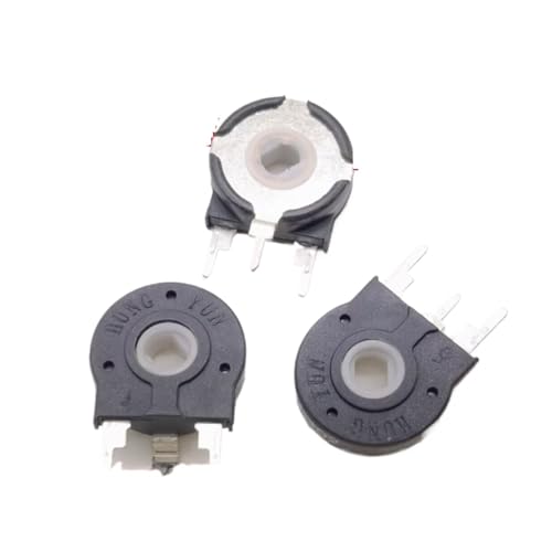 5 STÜCKE Potentiometer PT15 500 Ohm 1 Karat 2 10 20 50 100 Mt ovales Loch vertikal einstellbarer Widerstandsschalter 3Pin(500K Ohm) von DAWSAXZKL