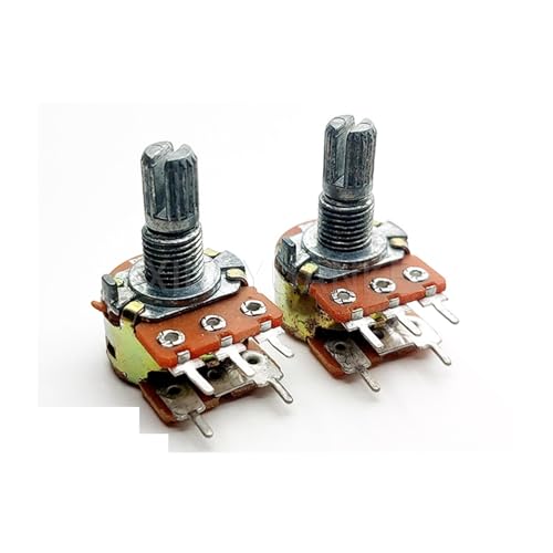 5 STÜCKE WH148 Typ Einzel Mit Schalter 5-Pin B5K B10K B20K B50K B100K B500K Verstärker Carbon Film Potentiometer Blume welle 15 MM(100K Ohm) von DAWSAXZKL