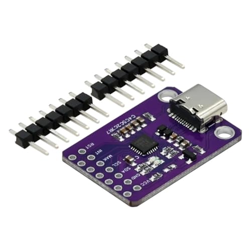 CP2112 Debug-Board USB zu SMBus I2C Kommunikationsmodul 2.0 MicroUSB 2112 Evaluation Kit for CCS811 Sensormodul(CP2112 Type-c USB,5PCS) von DAWSAXZKL