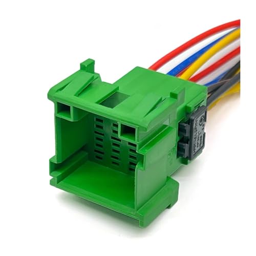 DAWSAXZKL 1 Satz 12-poliger Auto-CD-Player-Autokabelstecker weiblich Kabelbaum mit Kabel 1-967622-1 1-967627-1(12Pin Male,1 Set) von DAWSAXZKL