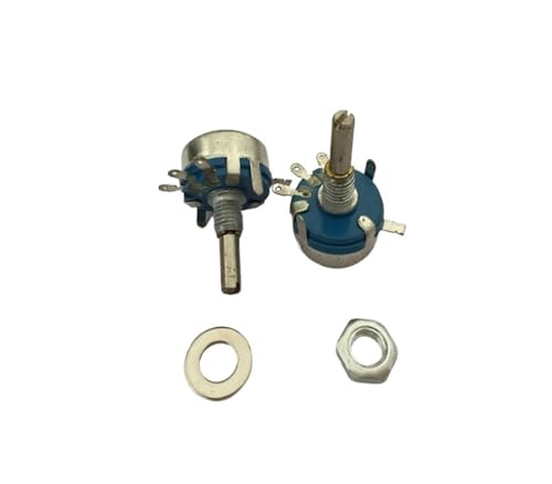 WH5-1A 3-poliges Potentiometer mit 4 mm Rundschaft, 470 Ohm, 2 M(680K) von DAWSAXZKL