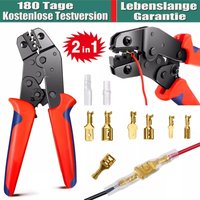 Day Plus - 2IN1 crimpzange set presszange kabelschuh quetschzange multifunktionale zange von DAY PLUS