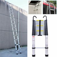 Dayplus - 6.2m Alu Teleskopleiter Stehleiter Anlegeleiter Klappleiter Multifunktionsleiter von DAYPLUS