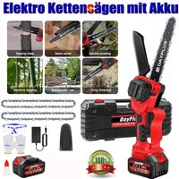 Day Plus - Akku Kettensäge 8 Zoll Mini Bürstenlos Kettensäge Tragbar Mini-Elektro-Säge diy Day Plus - Akku Kettensäge 8 Zoll Mini Bürstenlos Kettensäge Tragbar Mini-Elektro-Säge diy von DAY PLUS