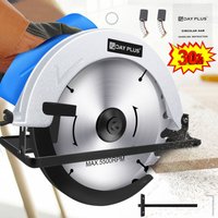 Day Plus - Kreissäge Ø185mm Handkreissäge 3600W Schnitttiefe Sägeblätter für Holz, Metall von DAY PLUS