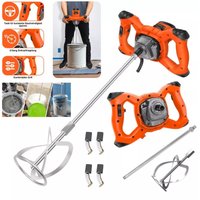 Profi Mörtelrührer Rührwerk Rührgerät Zementrührer 3800 Watt 6-Gang inkl. Rührer von DAY PLUS