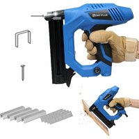Elektrische Nagelpistole/Tacker diy Kit, Neu kommt mit kostenlosen Nägeln und Heftklammern für Polster-, Tischler- und Holzbearbeitungsprojekte von DAYPLUS
