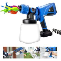 Dayplus - Farbsprühsystem Wandfarbe Lackierpistole 1000ml Farbbehälter Farbsprühgerät 550W Elektrische Farbspritzpistole mit 3 Sprühmustern, Dayplus - Farbsprühsystem Wandfarbe Lackierpistole 1000ml Farbbehälter Farbsprühgerät 550W Elektrische Farbspritzpistole mit 3 Sprühmustern, von DAYPLUS