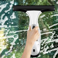Fenstersauger kabelloser wiederaufladbarer Glasreiniger Spiegeldusch Ladegerät von DAY PLUS