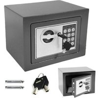 Day Plus - Hotelsafes Tresor Safe Elektronik Zahlenschloss & 2 Notschlüssel Wandtresor Möbeltresor Feuerfest Wasserdichte Sicherheitsbox von DAY PLUS