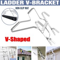 Dayplus - Leiter Stand Off v Form -Halterung Eckleiter Bleiben Sicheres Zubehör Aluminium von DAYPLUS