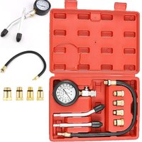 Day Plus - Mit Box Kompressionstester, Motor Kompressionsprüfer 0-20 bar oder 0-300 psi Kompressionsmesser Druck-Prüfgerät Kompression prüfen meßen von DAYPLUS