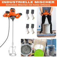 Rührwerk 3800w Rührgerät Mörtelmischer Handrührwerk Betonrührer Rührer Mischer von DAY PLUS