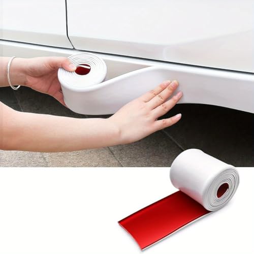 DAYKET Auto-Seitenschweller,Kompatibel mit Renault Clio 2 3 4 5 mk3 mk4 Megane 2 3 4 CC, Auto-Seitenschutz,White von DAYKET