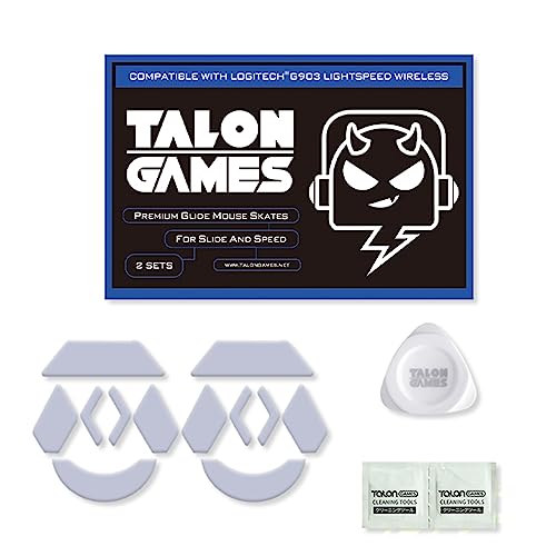 2Sets Weiß Gebogene Mausschläger Füße Für G903 Light Fleed Gaming Mausgleitungen von DAYLIGHE