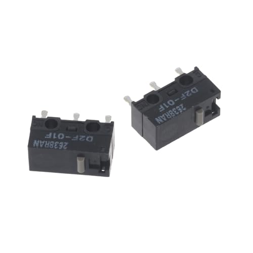 DAYLIGHE 2pcs Authentisch D2F-01F 0 7N Mausmikroschalter Mit 0 7N Betätigungskraft Für G502-Maus von DAYLIGHE