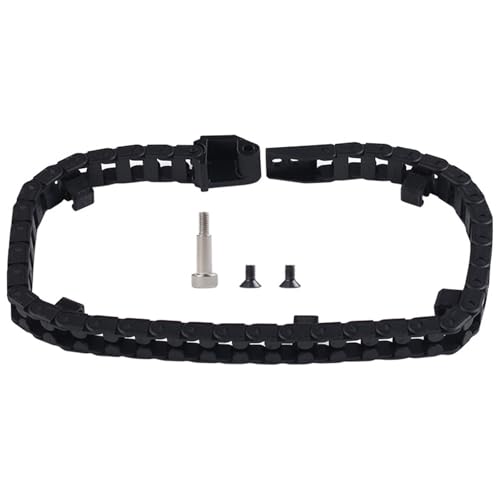 DAYLIGHE 3D Druckerzubehör Set K1MAX Open Drag Chain Für K1S Serienmodelle Mit Schrauben Und Nylonkette von DAYLIGHE
