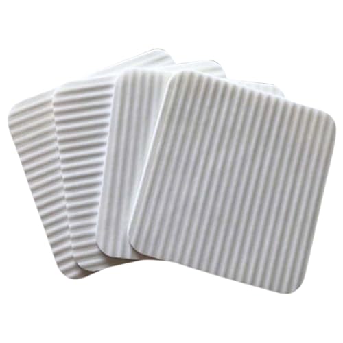 DAYLIGHE 4 Pieces Wiederverwendbares Antislip Teppich Unterlagen Padwaschabletten Boden Sichern Halten von DAYLIGHE