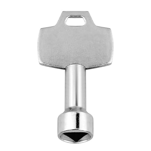DAYLIGHE Dreiecks Schränkeschlüsselmatel Triangular Sperrschließschlüssel Socket Allgemeiner Utilitätsschlüssel Für Aufzugstür Dreiecke Panel Schlossschraubeer DAYLIGHE Dreiecks Schränkeschlüsselmatel Triangular Sperrschließschlüssel Socket Allgemeiner Utilitätsschlüssel Für Aufzugstür Dreiecke Panel Schlossschraubeer von DAYLIGHE