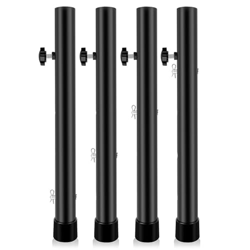 DAYLIGHE Packung Mit 4 Einstellbaren Faltbaren Stahltischbein Streckern Mit Nicht Schlupfbasis Für Verbesserte Stabilität Und Platzoptimierung DAYLIGHE Packung Mit 4 Einstellbaren Faltbaren Stahltischbein Streckern Mit Nicht Schlupfbasis Für Verbesserte Stabilität Und Platzoptimierung von DAYLIGHE