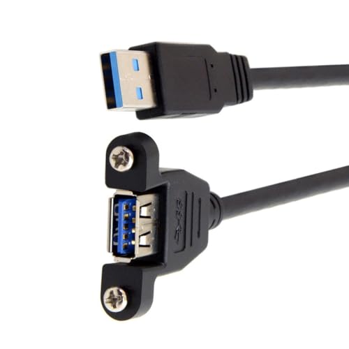 DAYLIGHE Panel Mount Verlängerungskabel Mit Fixierung Von Ohren USB3.0 Männlich Weibliche Ladungskabeldrahtunterstützung 5Gbit / S Datenübertragung DAYLIGHE Panel Mount Verlängerungskabel Mit Fixierung Von Ohren USB3.0 Männlich Weibliche Ladungskabeldrahtunterstützung 5Gbit / S Datenübertragung von DAYLIGHE