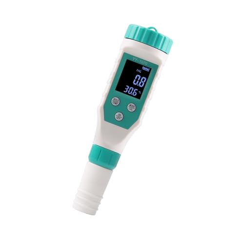 DAYLIGHE Praktisches Wassertester Zubehör Gartenbedarf für Trinkwasser Aquarien Salinitäten Temperaturmessgerät Testset von DAYLIGHE