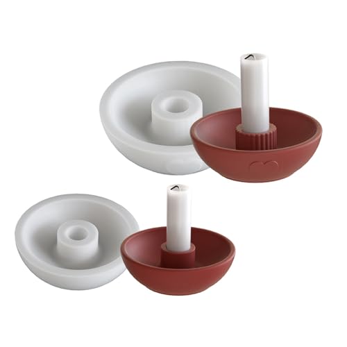 Runde Candlestick Silikonformen Wiederverwendbare Nicht Schicht Handwerkswerkzeuge Für Epoxidharzguss Und Heimkern Zu Hause Runde Candlestick Silikonformen Wiederverwendbare Nicht Schicht Handwerkswerkzeuge Für Epoxidharzguss Und Heimkern Zu Hause von DAYLIGHE