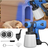 Dayplus - 1000ml Farbsprühsystem Wandfarbe Lacke Farbsprühgerät Elektrische Spritzpistole von DAYPLUS