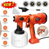 1200ml 1600W Farbsprühsystem Wandfarbe Farbsprühgerät Spritzpistole Tool 1200ml 1600W Farbsprühsystem Wandfarbe Farbsprühgerät Spritzpistole Tool von DAYPLUS