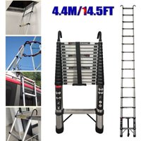 14.5FT Leitern Ladder mit 2-Haken Safety AntiRutsch Max Belastung 150KG EN131 14.5FT Leitern Ladder mit 2-Haken Safety AntiRutsch Max Belastung 150KG EN131 von DAYPLUS