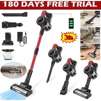 30000PA Akku Staubsauger beutellos kabellos Bodensauger Handstaubsauger 6-in-1 von DAYPLUS