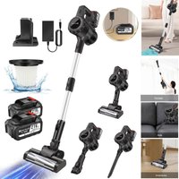 30000Pa Clean Kabellos Staubsauger 6 IN 1 mit 2X Lithium Akku Handstaubsauger 3600W 30000Pa Clean Kabellos Staubsauger 6 IN 1 mit 2X Lithium Akku Handstaubsauger 3600W von DAYPLUS
