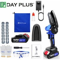 4 Zoll Akku Kettensäge 3600W Mini Handkettensäge Motorsäge Baumsäge Mit 1X Akku 4 Zoll Akku Kettensäge 3600W Mini Handkettensäge Motorsäge Baumsäge Mit 1X Akku von DAYPLUS