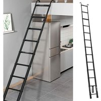 Dayplus - 5m/16,5 ft Teleskop-Klappleitern aus Aluminium EN131-Zertifikat Mehrzweck-Trittleiter Teleskop-Auszugsleiter Tragbare Aluminiumleiter Max. von DAYPLUS