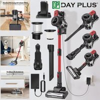 6 in 1 Akku staubsauger Kabellos Handstaubsauger beutellos Funktion Tierhaare 6000W von DAYPLUS