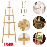 Dayplus - 69' Staffeleien Staffelei holz stafelei Atelierstaffelei Kiefer Standstaffelei von DAYPLUS