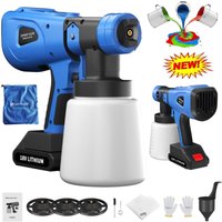 Akku HVLP Farbsprühsystem Set Elektrische Wandfarbe Farbsprühgerät Spritzpistole Akku HVLP Farbsprühsystem Set Elektrische Wandfarbe Farbsprühgerät Spritzpistole von DAYPLUS