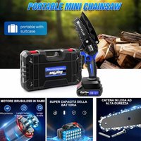 Akku Kettensäge 4Zoll Mini Elektro Kettensägen Handkettensäge Mit 2 Akku Akku Kettensäge 4Zoll Mini Elektro Kettensägen Handkettensäge Mit 2 Akku von DAYPLUS