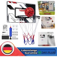 Dayplus - Basketball Set mit Netz Kinder-Basketballkorb-Set Portable Handpumpe Hängen Dayplus - Basketball Set mit Netz Kinder-Basketballkorb-Set Portable Handpumpe Hängen von DAYPLUS
