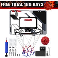 Dayplus - Basketballkorb fürs Zimmer Set, mit Ball & Ballpumpe, Mini Backboard zum Hängen Dayplus - Basketballkorb fürs Zimmer Set, mit Ball & Ballpumpe, Mini Backboard zum Hängen von DAYPLUS