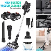 30000Pa Clean Kabellos Staubsauger 6 in 1 mit 2X Lithium Akku Handstaubsauger 3600W von DAYPLUS
