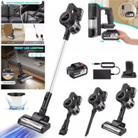 30000pa Staubsauger Akku 6IN1 mit Wischfunktion Handstaubsauger kabellos - Dayplus von DAYPLUS